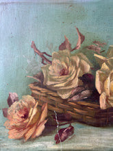 Load image into Gallery viewer, Gentle Roses Oil on Board
