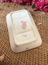 Load image into Gallery viewer, French Sarreguimes Ironstone Soap Dish
