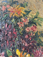 Load image into Gallery viewer, Stunning Antique French Floral Oil Painting
