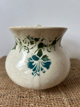 Load image into Gallery viewer, Green Floral Transferware French Ironstone Jug
