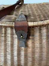 Load image into Gallery viewer, Beautiful French Wicker Fishing Creel
