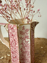 Load image into Gallery viewer, Gorgeous Pink Transferware Vintage Jug
