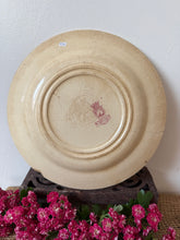 Load image into Gallery viewer, French Buttery Pink Transferware Plate

