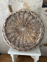 Load image into Gallery viewer, French Circular Vintage Basket
