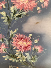 Load image into Gallery viewer, Pretty French Dahlias Oil on Fabric
