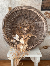 Load image into Gallery viewer, French Circular Vintage Basket
