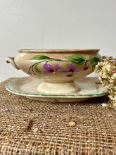 Load image into Gallery viewer, Pretty French Ironstone Floral Pot
