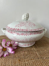 Load image into Gallery viewer, French Pink Ironstone Soupiere
