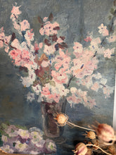 Load image into Gallery viewer, Beautiful French Pink Blossom Oil Painting
