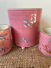 Load image into Gallery viewer, Lovely Set of 3 Pink St Uze Canisters
