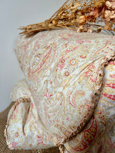 Load image into Gallery viewer, Large Vintage Neutrals Paisley Eiderdown
