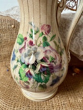 Load image into Gallery viewer, Pretty Floral Ironstone Jug
