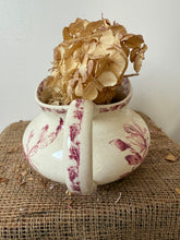 Load image into Gallery viewer, Gorgeous French Ironstone Tubby Water Jug
