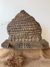 Load image into Gallery viewer, French Antique Natural Bee Skep
