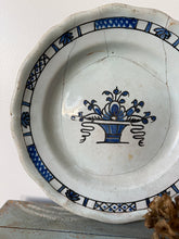 Load image into Gallery viewer, Beautiful Blue French Stapled Plate
