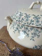 Load image into Gallery viewer, Ditsy French Floral Ironstone Soupiere
