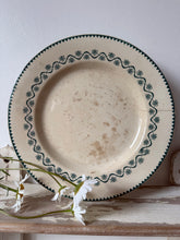 Load image into Gallery viewer, French Green Patterned Transferware Compote
