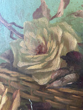 Load image into Gallery viewer, Gentle Roses Oil on Board
