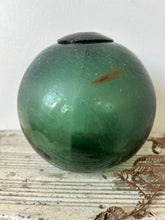 Load image into Gallery viewer, Green Glass Vintage Fishing Float
