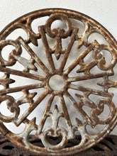 Load image into Gallery viewer, French Rustic Cast Iron Trivet
