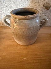 Load image into Gallery viewer, French Mottled Earred Confit Pot
