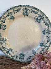 Load image into Gallery viewer, Large Choisy de Roi Dark Green Transferware Plate

