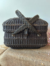 Load image into Gallery viewer, French Countryside Wicker Basket
