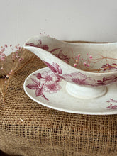Load image into Gallery viewer, French Pink Transferware Saucier
