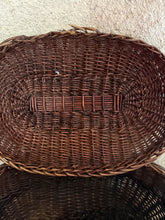 Load image into Gallery viewer, French Vintage Wicker Bressan Basket
