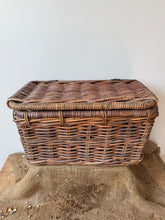 Load image into Gallery viewer, French Vintage Wicker Basket
