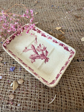 Load image into Gallery viewer, French Pink Ironstone Soap Dish
