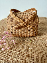 Load image into Gallery viewer, French Hard to find Mini Vintage Bressan Wicker Panier
