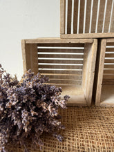 Load image into Gallery viewer, French Vintage Bleached Wooden Cheese Drainers / Moulds
