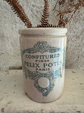 Load image into Gallery viewer, French Felix Potin Confitures Pot
