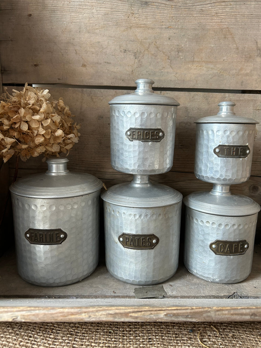 Set of French Canisters