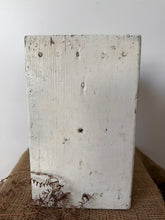 Load image into Gallery viewer, French Vintage Chippy White Stool
