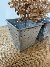 Load image into Gallery viewer, French Vintage Metal Faisselles
