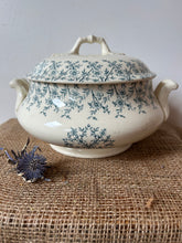 Load image into Gallery viewer, Ditsy French Floral Ironstone Soupiere
