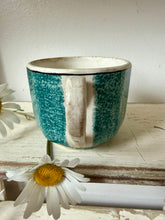 Load image into Gallery viewer, Beautiful Jewel Green Sarreguimes Vintage Cup
