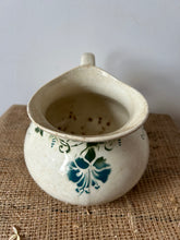 Load image into Gallery viewer, Green Floral Transferware French Ironstone Jug
