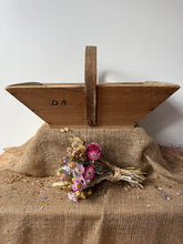 Load image into Gallery viewer, French Vintage Wooden Trug
