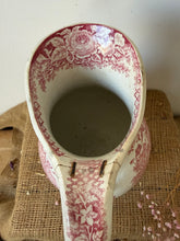 Load image into Gallery viewer, French Stapled Large a Sarreguimes Jardiniere Jug
