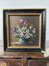 Load image into Gallery viewer, Pretty Floral Miniature Oil
