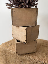 Load image into Gallery viewer, French Vintage Bleached Wooden Cheese Drainers / Moulds

