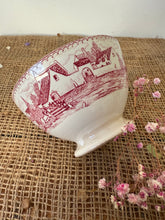 Load image into Gallery viewer, French Vintage Pink Transferware Cafe au Lait
