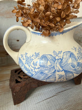 Load image into Gallery viewer, French Vintage Sky Blue Tubby Jug
