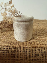 Load image into Gallery viewer, Vintage Sainsbury’s Crazed Potted Meat Pot
