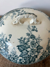 Load image into Gallery viewer, French Transferware Vintage Soupiere
