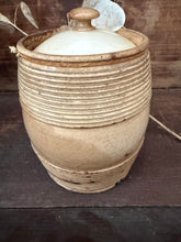Load image into Gallery viewer, Large Stained French Stained Vintage Rillettes de Tours Pot
