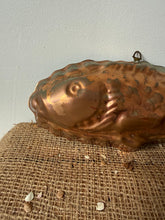 Load image into Gallery viewer, French Copper Vintage Fish Mold
